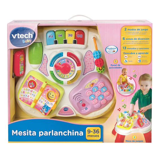 Mesita parlanchina Rosa Vtech