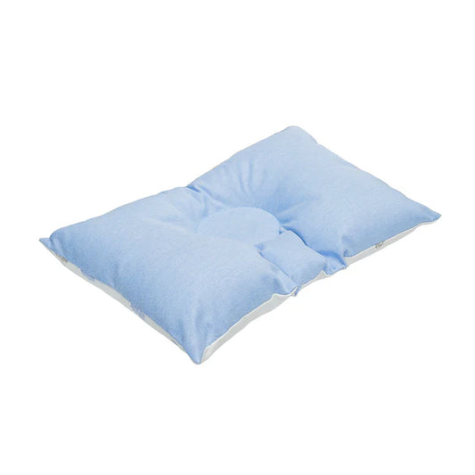 Almohada Anti Cabeza Plana Celeste Infanti