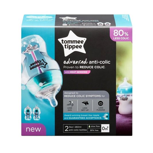 Biberón Anticólicos Avanzado 9Oz - 260ml X 2 Tommee Tippee
