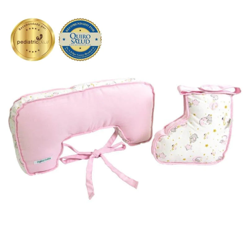 Doble Almohada De Lactancia Rosado Maternelle
