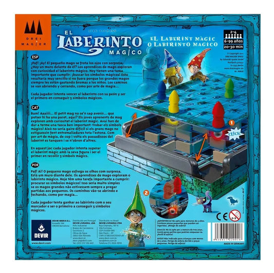 El Laberinto Mágico Juego De Mesa Devir