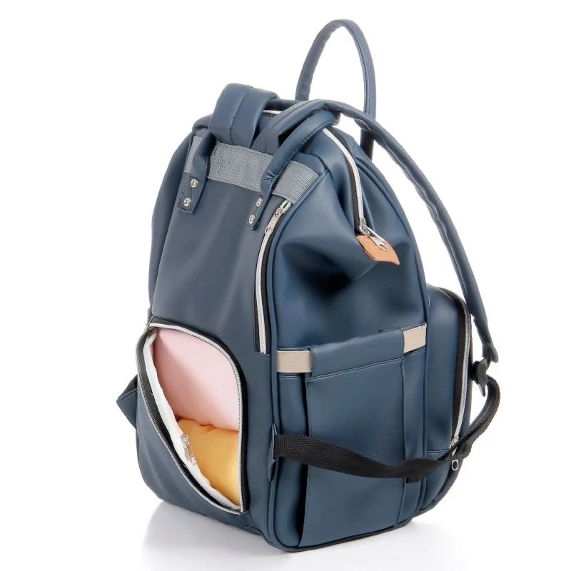 Mochila Pañalera Azul