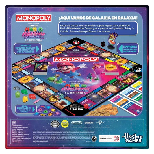 Monopoly Super Mario Galaxy La Película