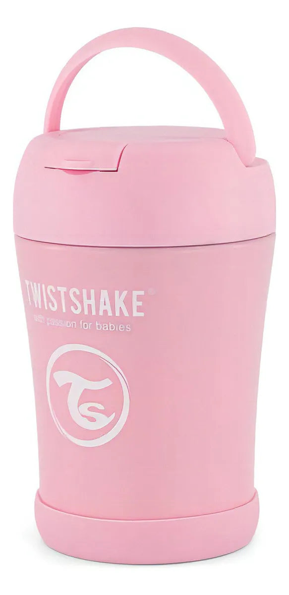 Termo Insulado Para Alimentos Twistshake 350 ml Rosado