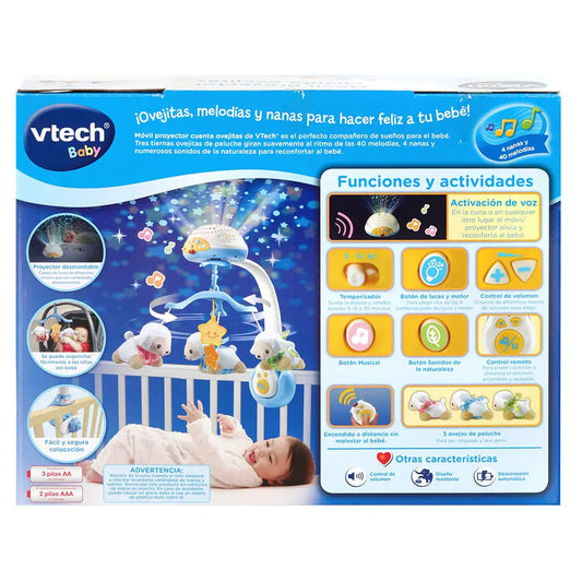 Móvil proyector Cuenta ovejitas Vtech