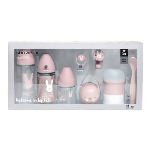 Set de Regalo Welcome Baby Rosa