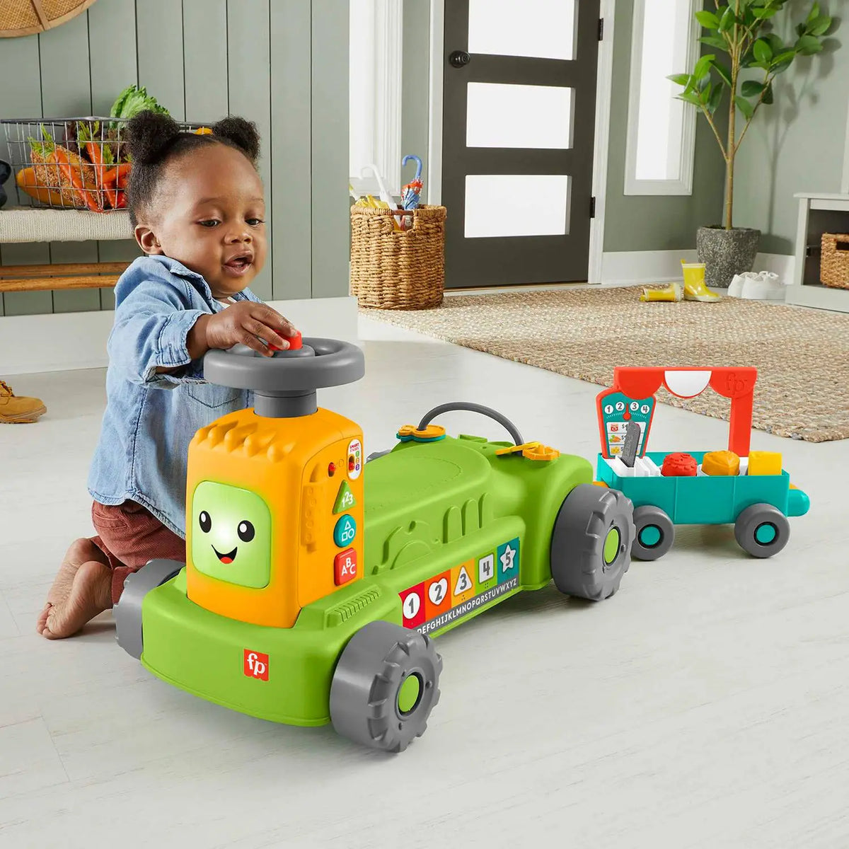 Correpasillos Tractor De Aprendizaje 4 En 1