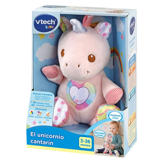 Peluche Unicornio cantarín Vtech