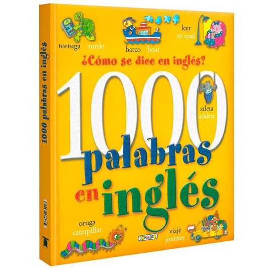Libro 1000 Palabras en Inglés para niños