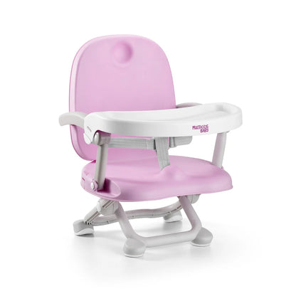 Asiento Elevado para Comida Rosa