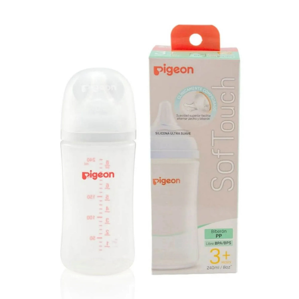 Pack x 2 Biberón Softouch Peristaltico Plus 240