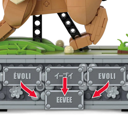 Bloques de construcción Pokemon Mega Motion EEVEE