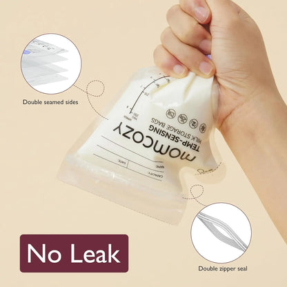 Bolsas de almacenamiento de leche Momcozy 200 unid 8 onzas