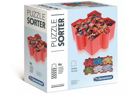 Clasificador de piezas de rompecabezas Clementoni
