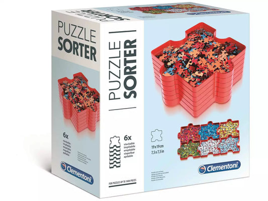 Clasificador de piezas de rompecabezas Clementoni