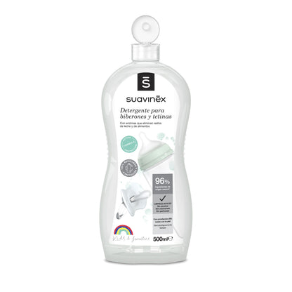 Detergente para biberones y tetinas 500 ml Suavinex