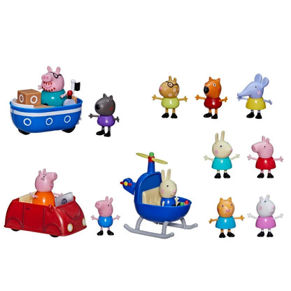 Figura de acción de viaje con Peppa Pig