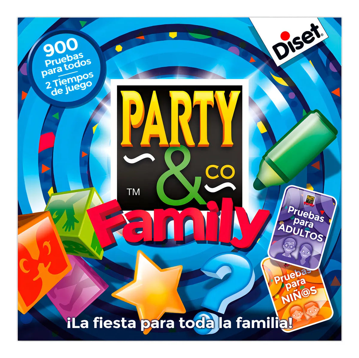 Juego de mesa party & co family