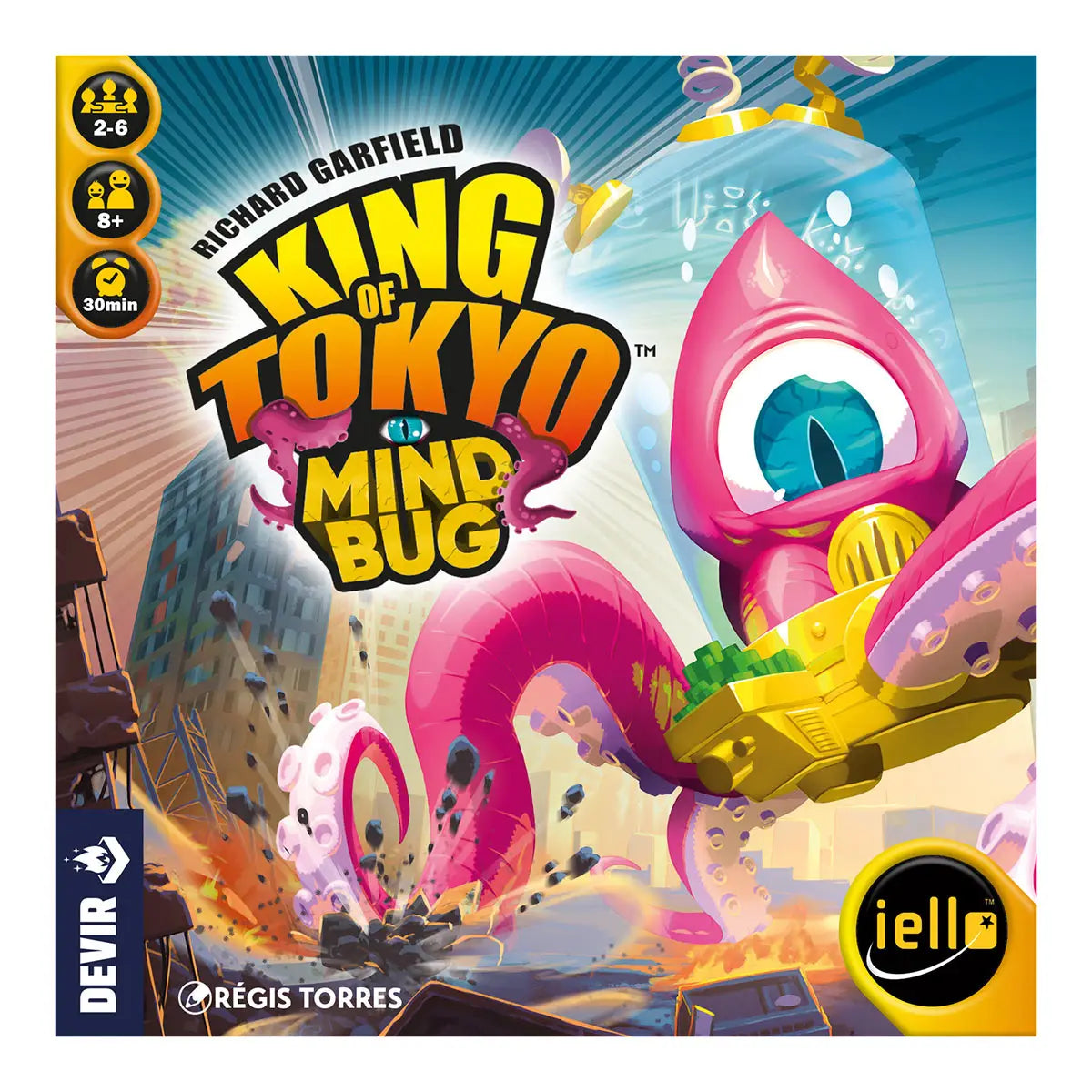 King of Tokyo Mindbug | Expansión Devir 2-6 Jugadores