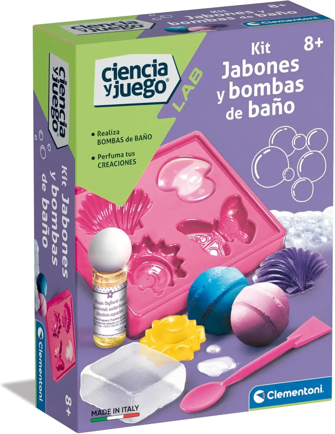 Kit Jabones y Bombas de baño clementoni