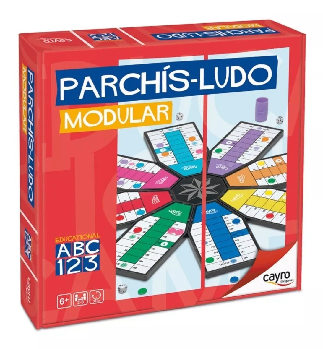 parchis LUDO MODULAR cayro