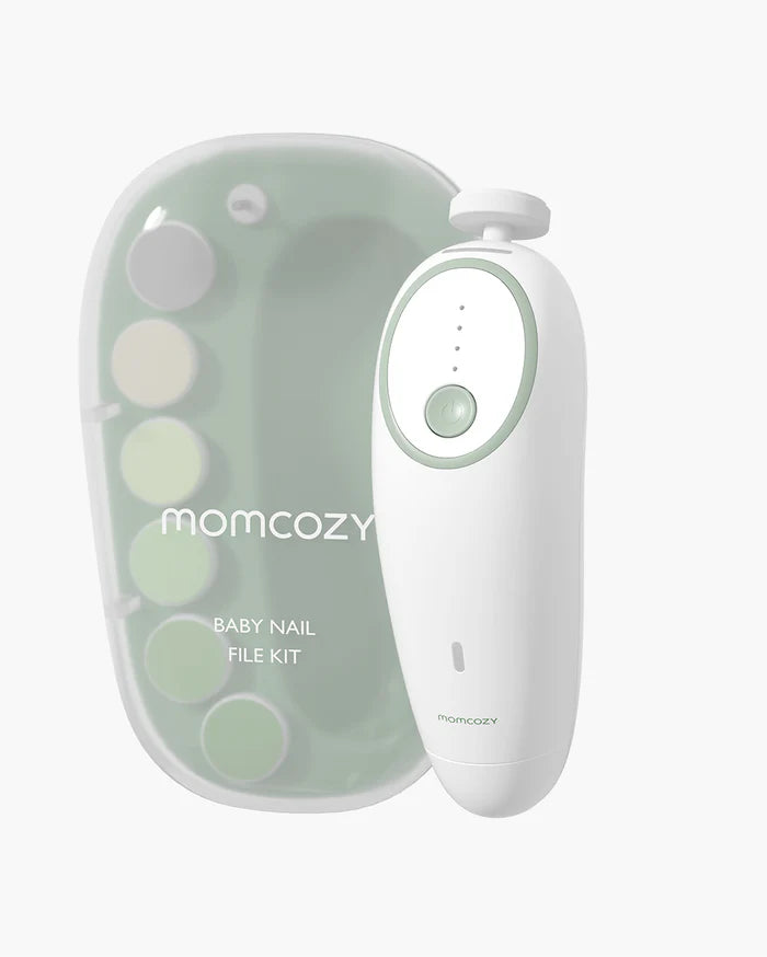 Lima de uñas eléctrica y segura para bebé e infante Momcozy