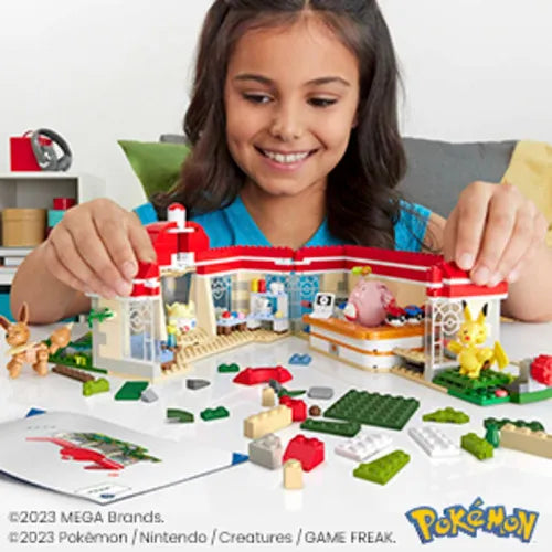MEGA Pokémon Juguete de Construcción Centro en el Bosque