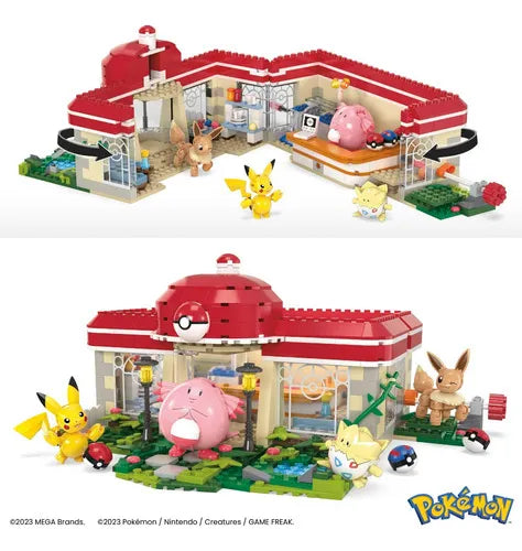 MEGA Pokémon Juguete de Construcción Centro en el Bosque