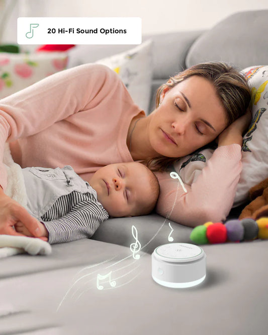 Máquina de sonidos y ruido blanco Portátil Momcozy