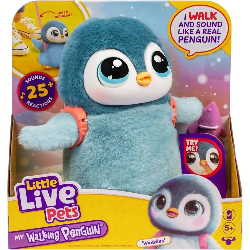 Mascota Interactiva Pingüino Waddles