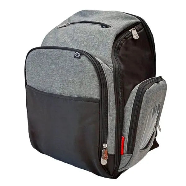 Mochila Pañalera Negro Fisher Price