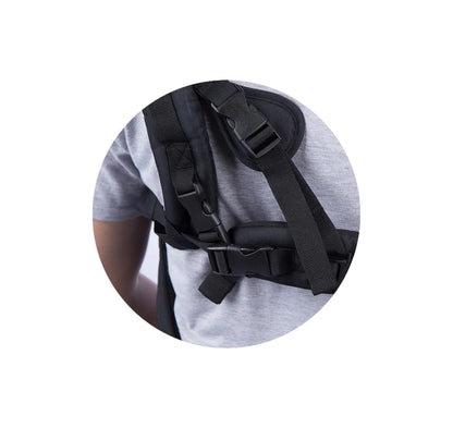 Mochila Porta Bebé gris oscuro