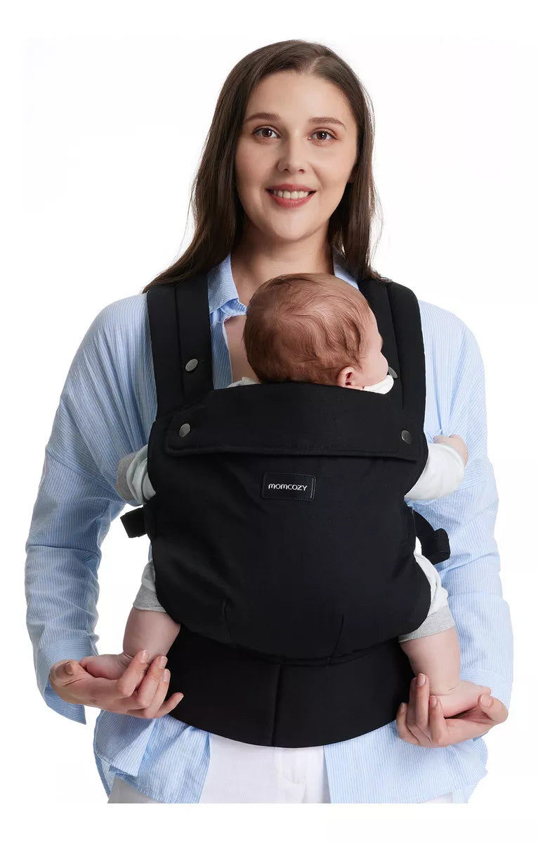 Momcozy Portabebés ergonómico negro