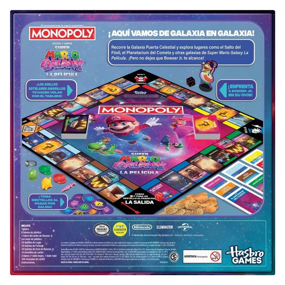 Monopoly Super Mario Galaxy La Película