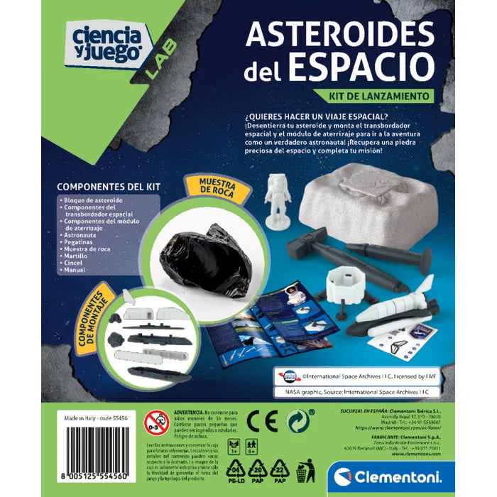 NASA Asteroides del Espacio Kit de Lanzamiento