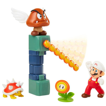 Set  Nintendo Lava castle diorama set
