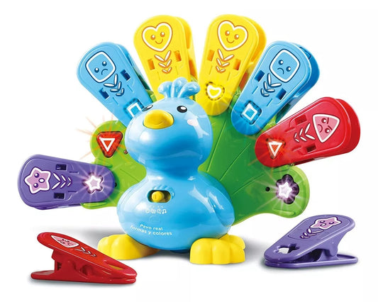 Pavo real formas y colores VTech