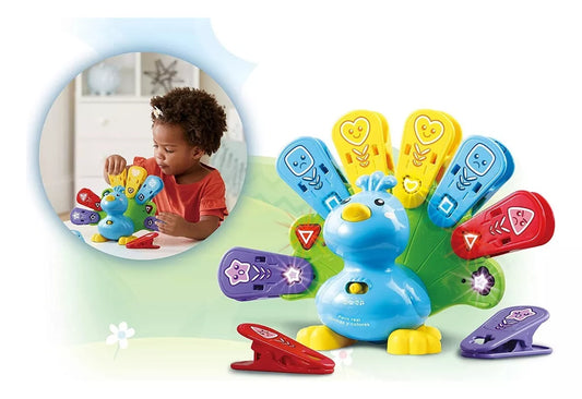Pavo real formas y colores VTech