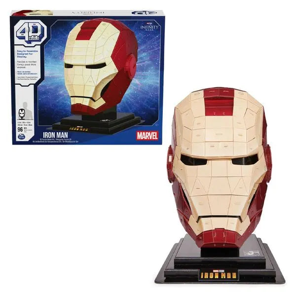 Rompecabeza 4D Build Casco Iron Man 96 Piezas