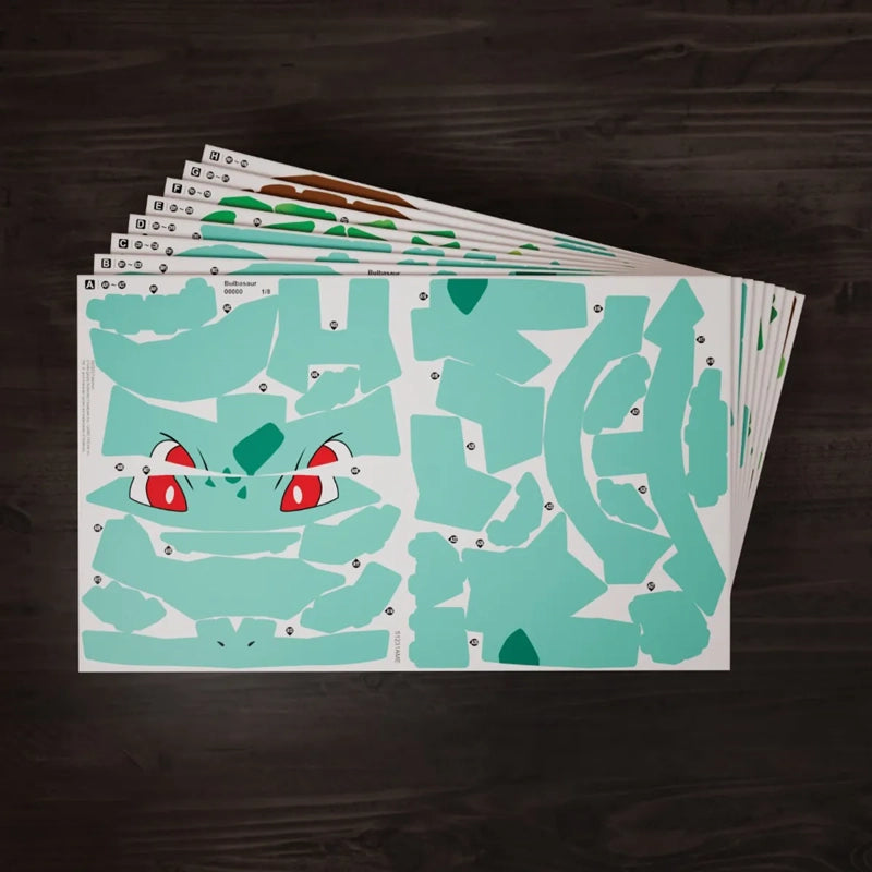 Rompecabezas 4D Build Bulbasaur Pokemon