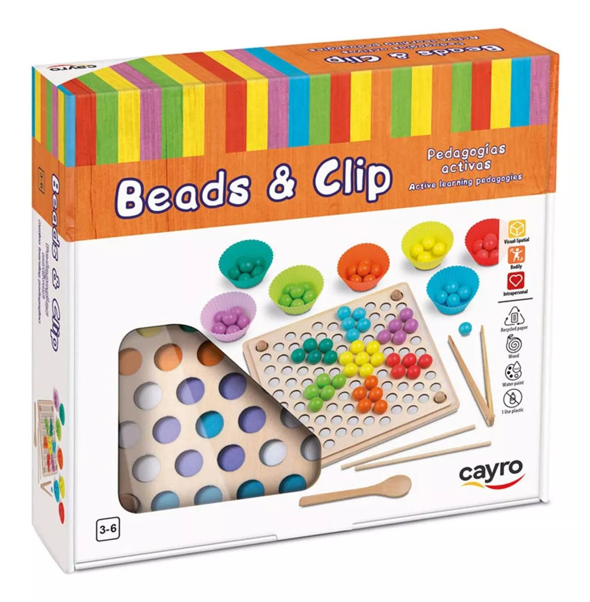Set De Cuentas Y Pinzas cayro