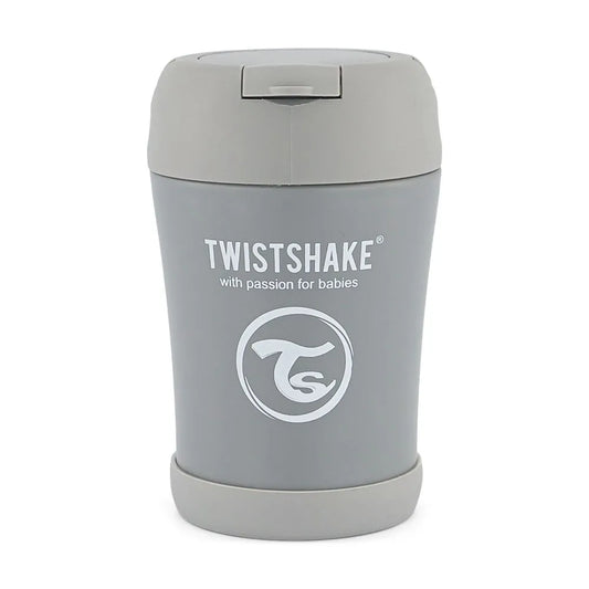 Termo Insulado Para Alimentos Twistshake 350 ml Gris