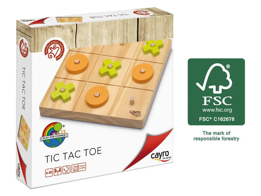 Tic Tac Toe Madera Cayro