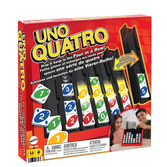 Uno Quatro Juego de Mesa Mattel