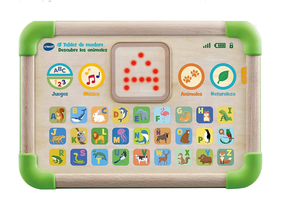 Tablet de Madera Descubre los Animales Vtech