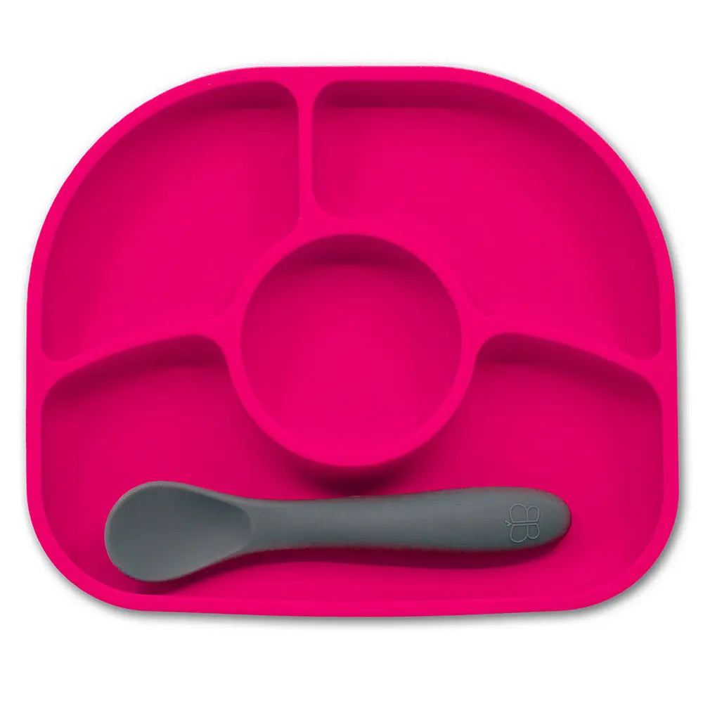 Plato de Silicona fuccia
