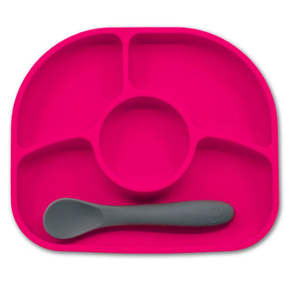 Plato de Silicona fuccia