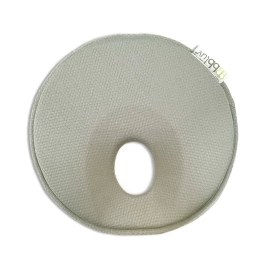 Almohada Anti Cabeza Plana Gris BBLUV
