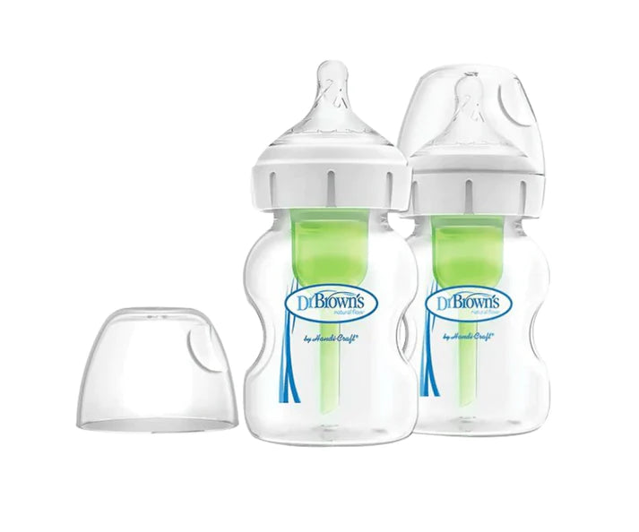 Biberón De Vidrio Set 2 unidades 5 onzas 150 ml