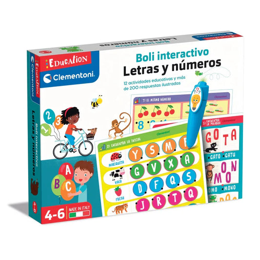 Boli Interactivo letras y números Clementoni
